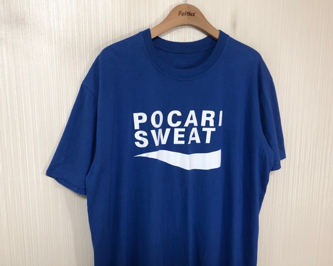 포카리스웨트(POCARI SWEAT) 반팔티셔츠 F 상품이미지4