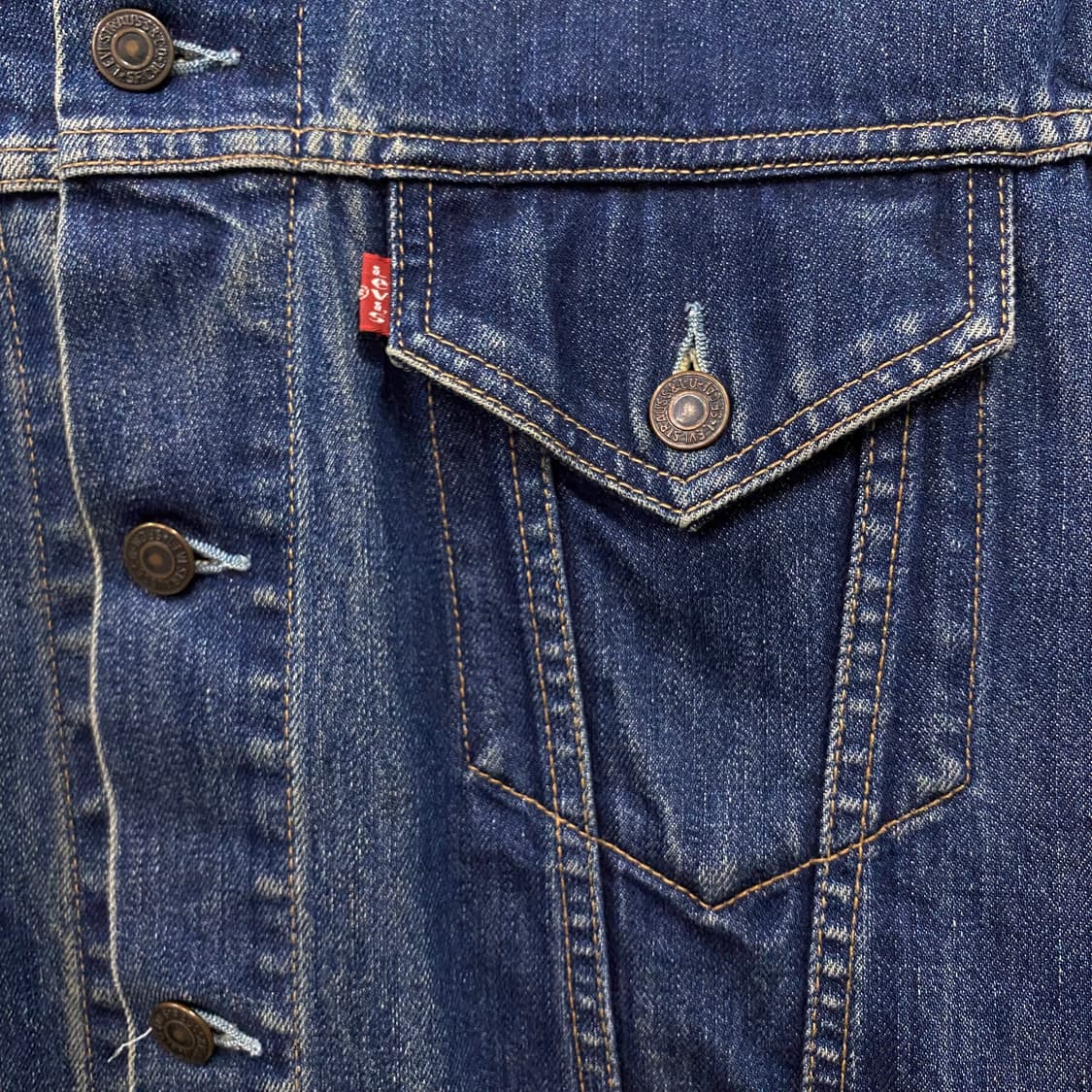리바이스 00s 70500 유럽판 데님 트러커 자켓 상품이미지5