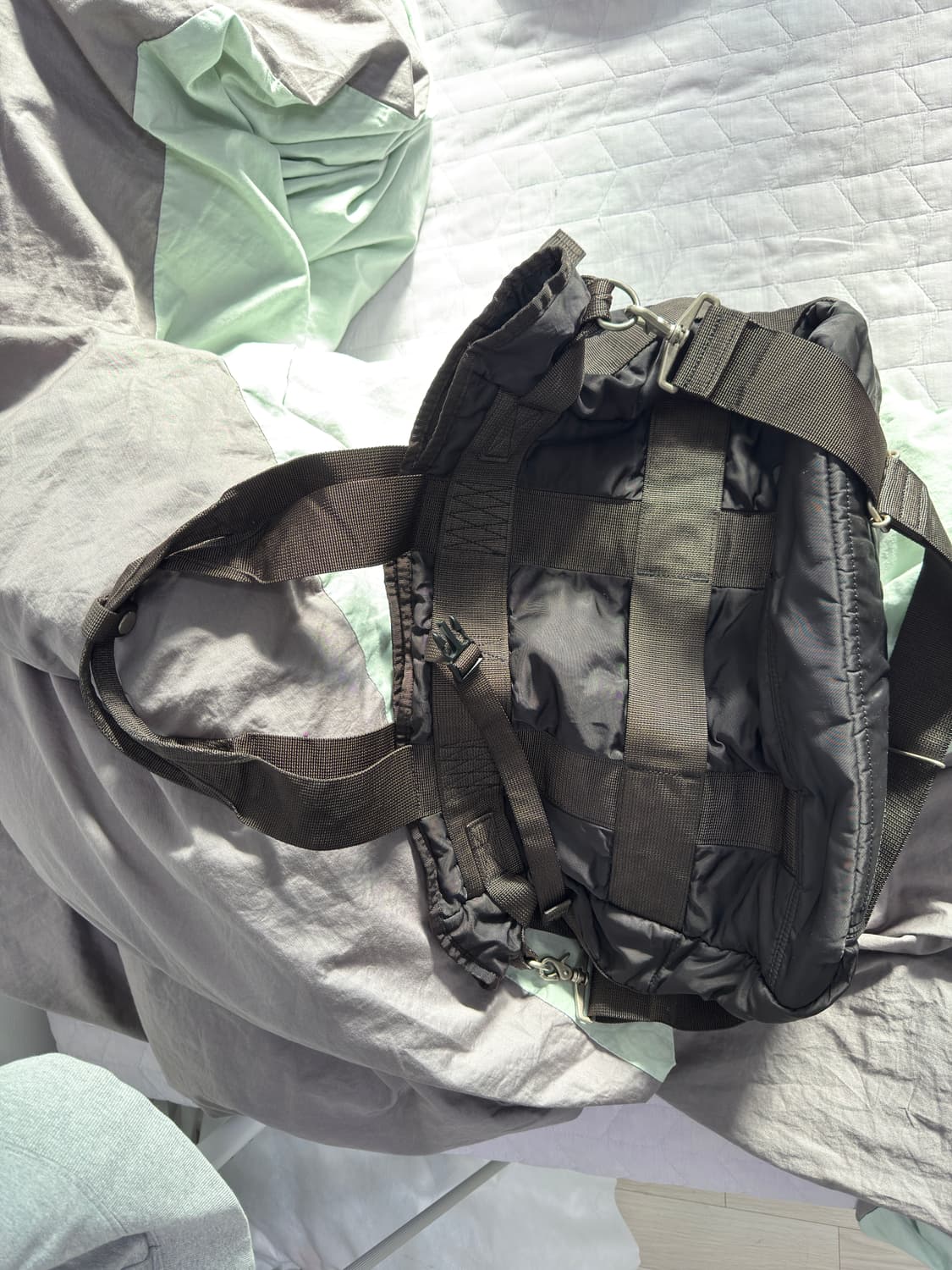 포터클래식 슈퍼나일론 토트백 블랙 상품이미지2