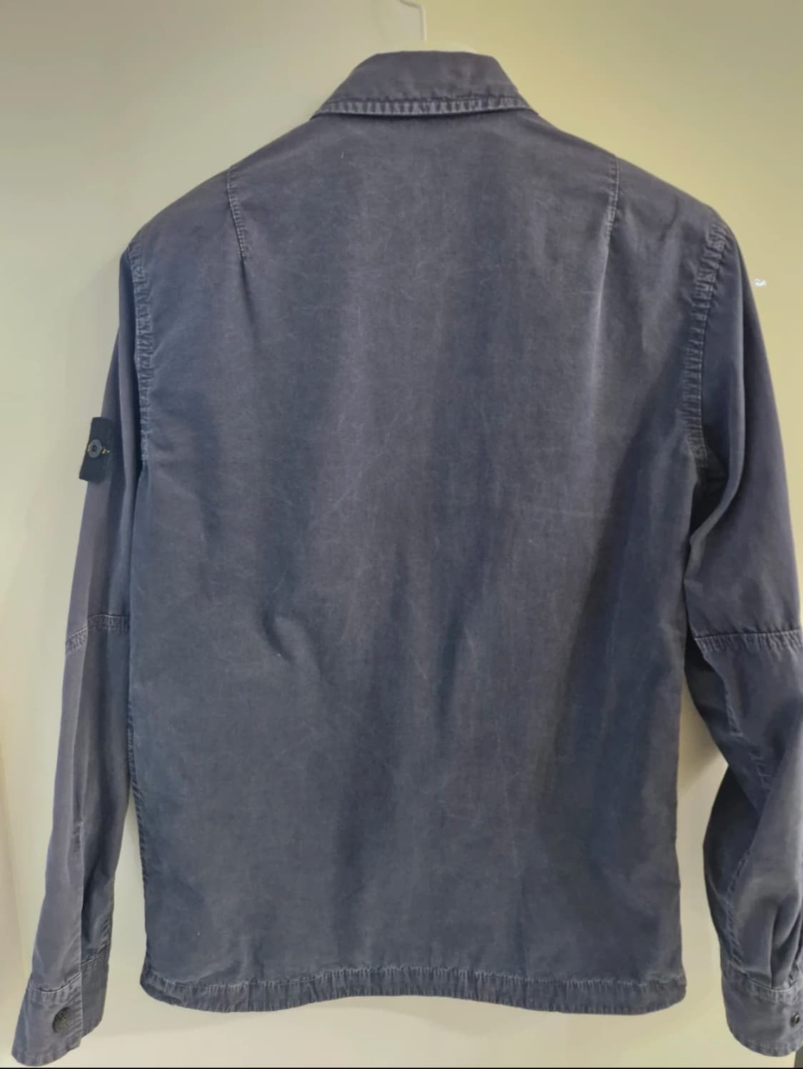 스톤 아일랜드 올드 이펙트 오버셔츠 네이비 상품이미지4