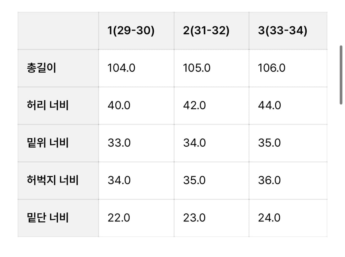 러프사이드 드레이프 데님 3사이즈  상품이미지2