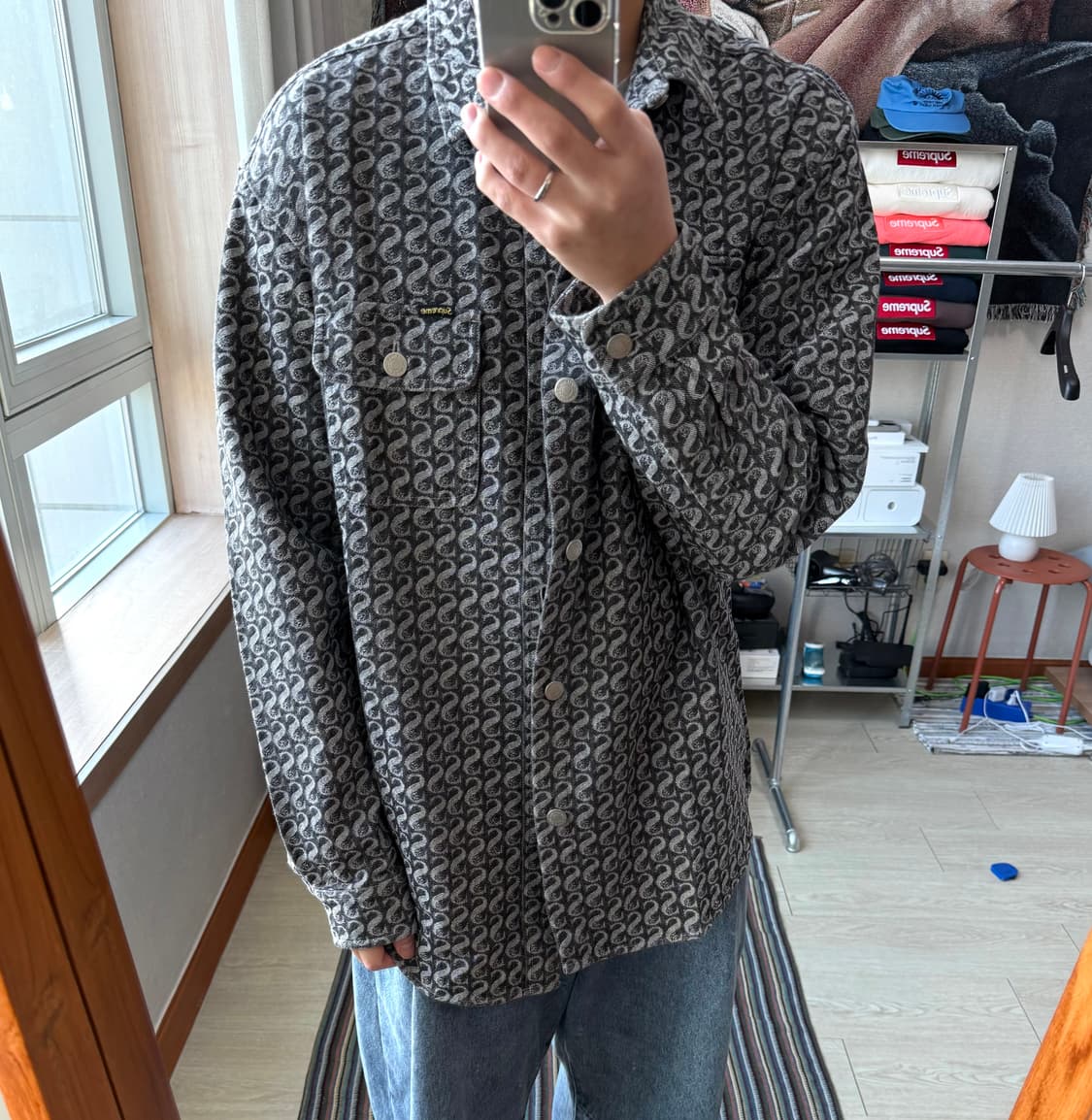 슈프림 모노그램 데님 자켓 상품이미지1