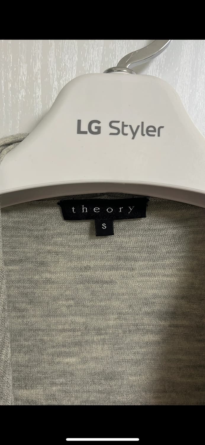 Theory 회색 울 가디건 S 사이즈 55,66 정품 상품이미지2