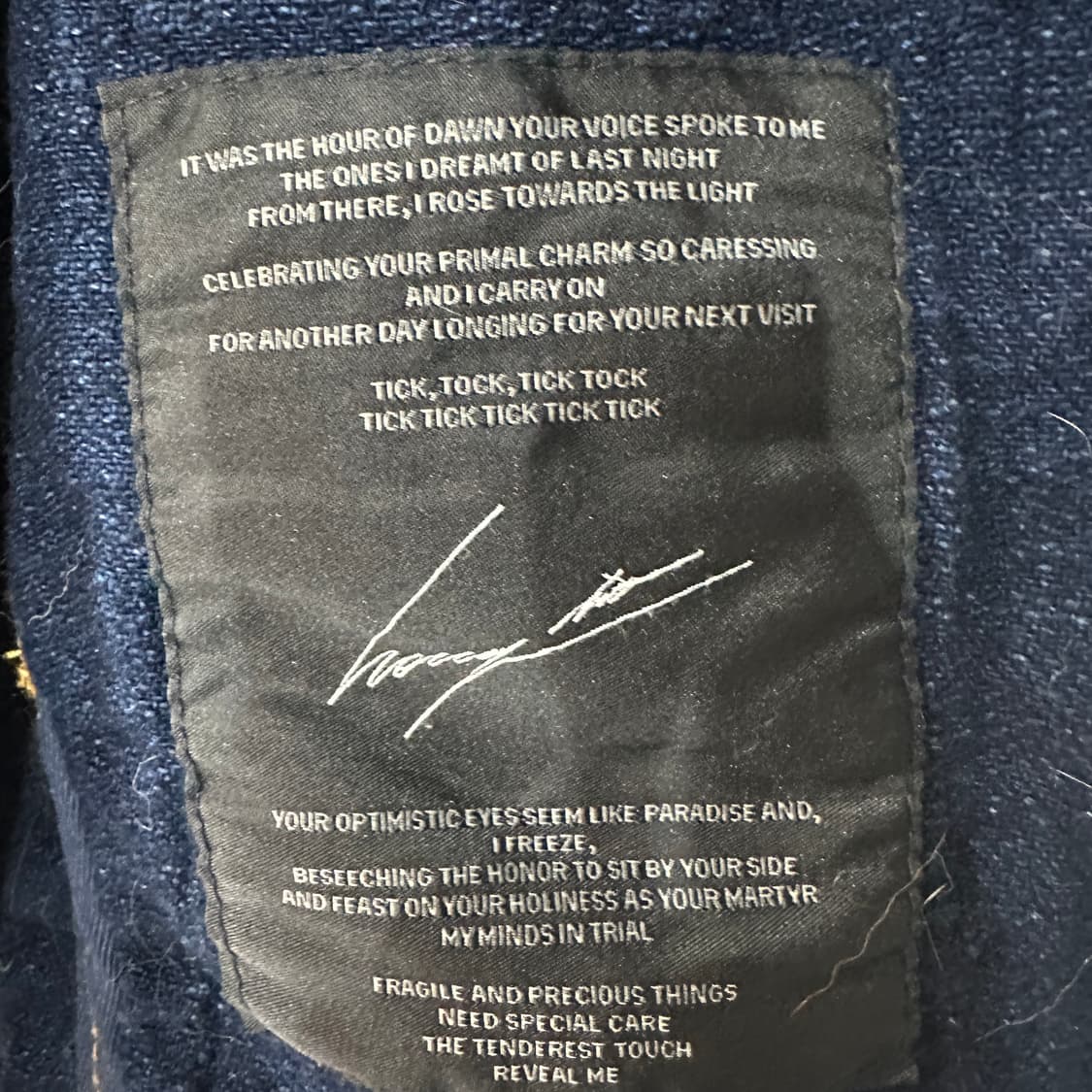 송지오옴므 데님 청자켓 L 상품이미지4