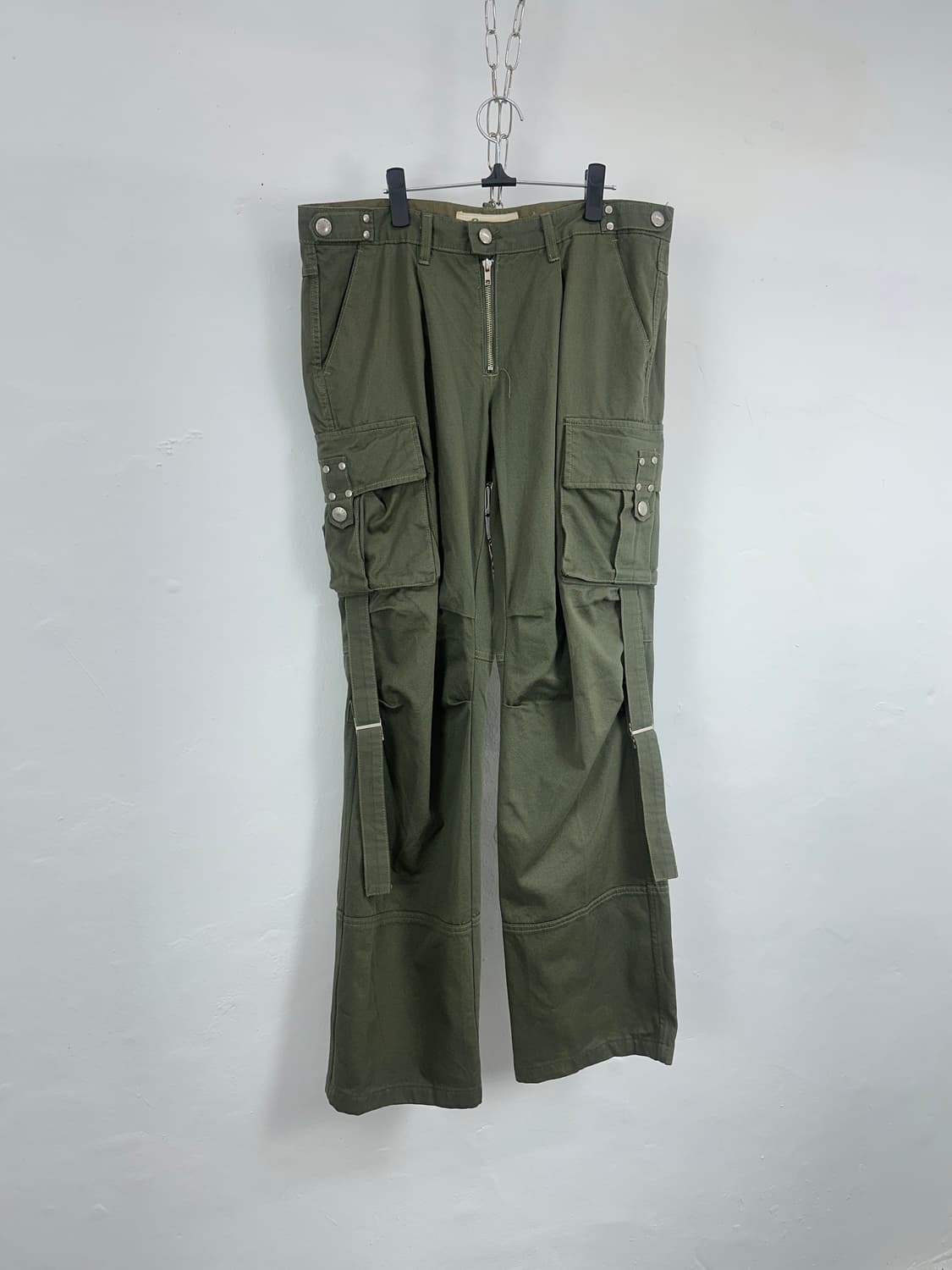 Studded Military Pleat Zip Cargo Trouser 상품이미지6