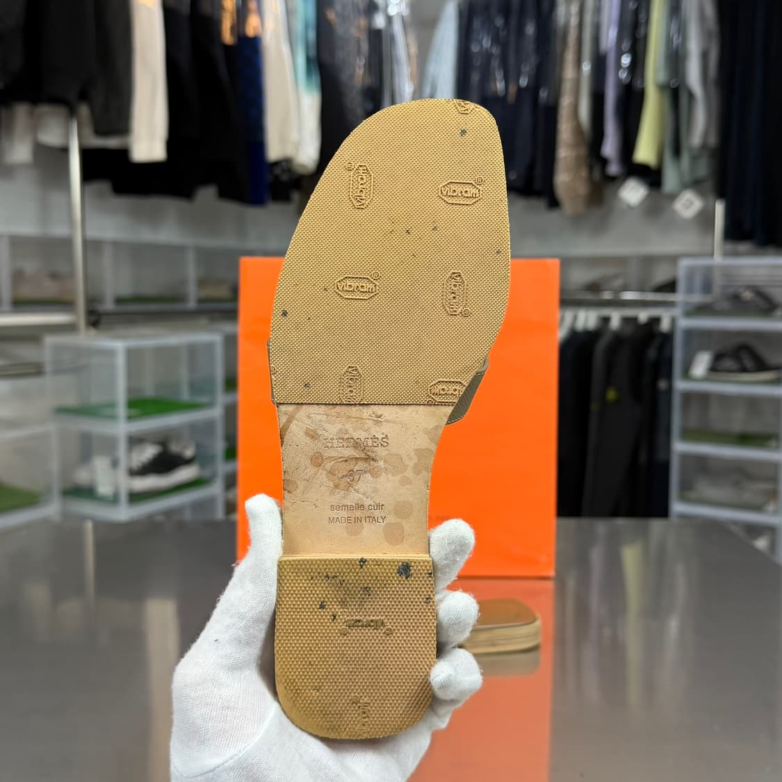 [리오브] 에르메스 오란 샌들 슬리퍼 상품이미지3