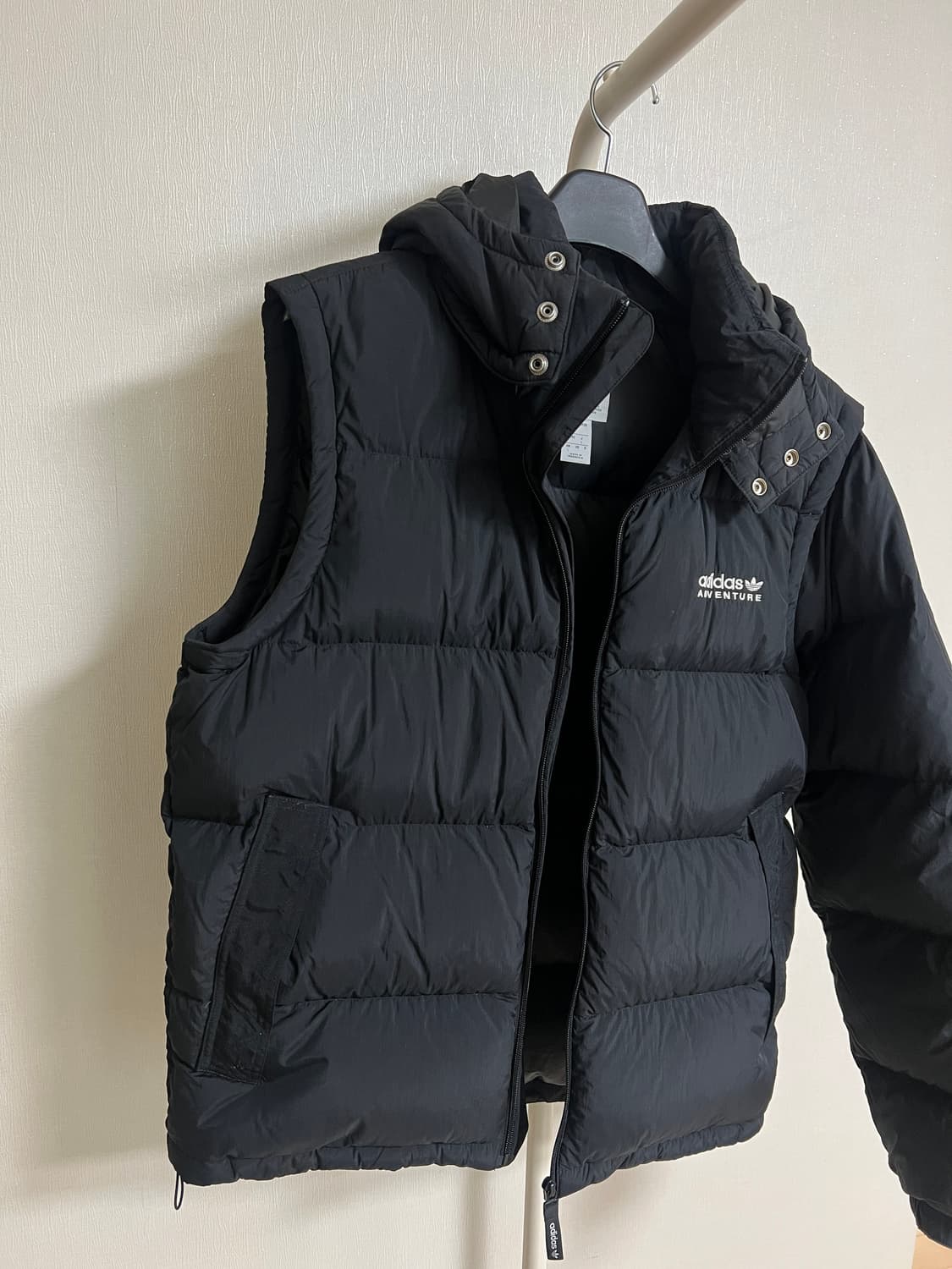 adidas Adventure Hooded Puff Jacket - Bl 상품이미지6