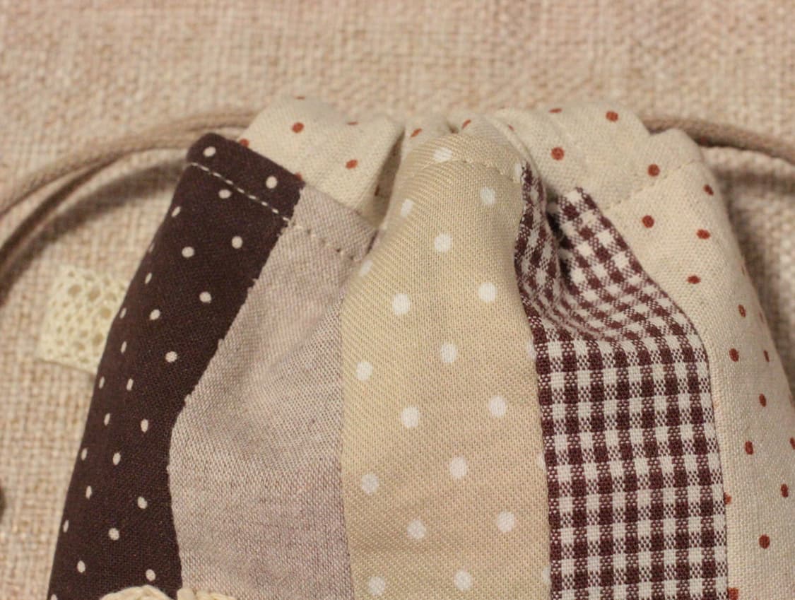 핸드메이드 패치워크 미니 파우치 상품이미지5