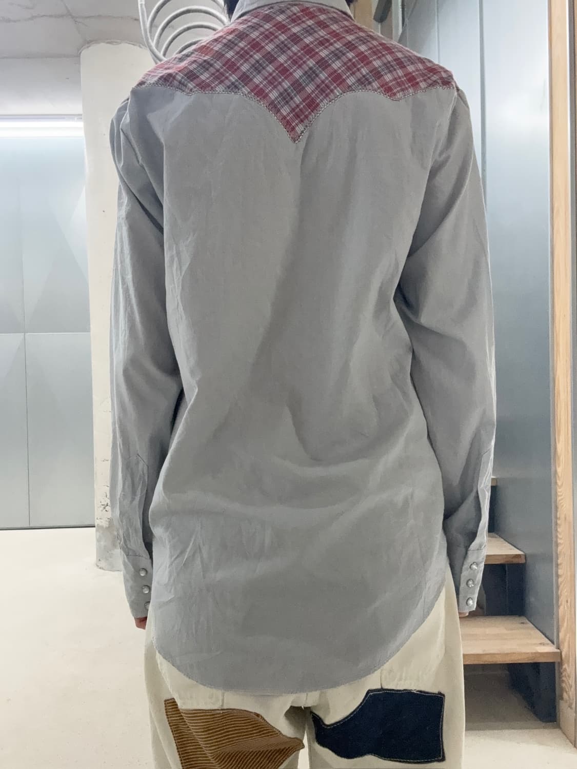 빈티지 웨스턴 무드 셔츠 상품이미지6