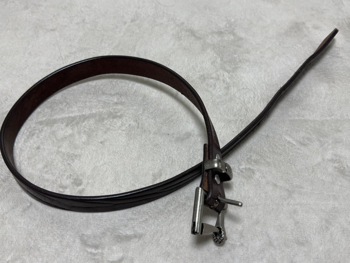 반스아웃피터스 파이어맨 벨트: 초코, 다크 브라운(니켈) / 34 상품이미지1