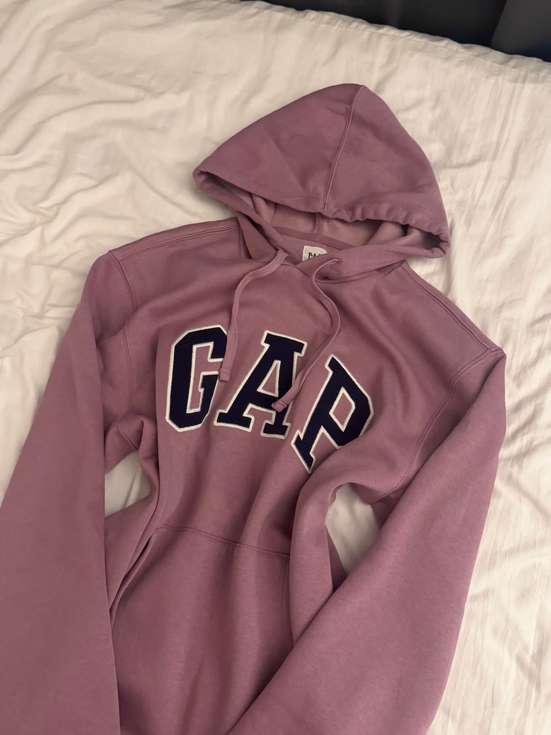 갭 뮤트핑크 후드티 S 상품이미지1