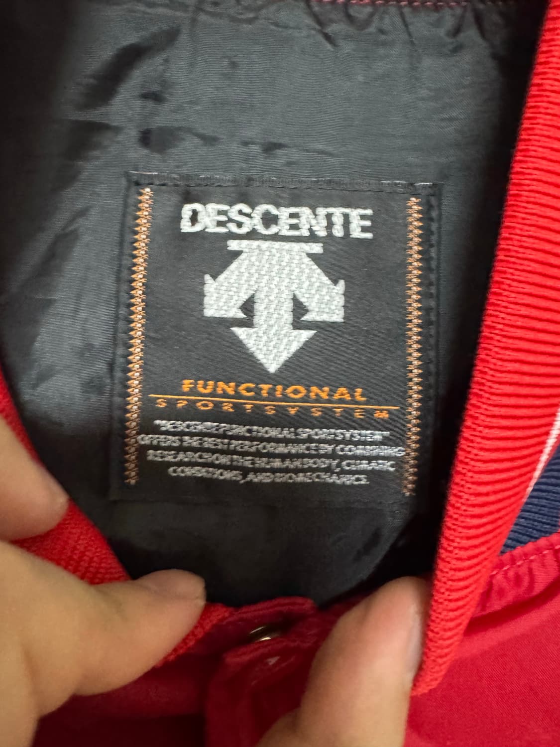 made in japan 일본 데상트 베이스볼 자켓 상품이미지3