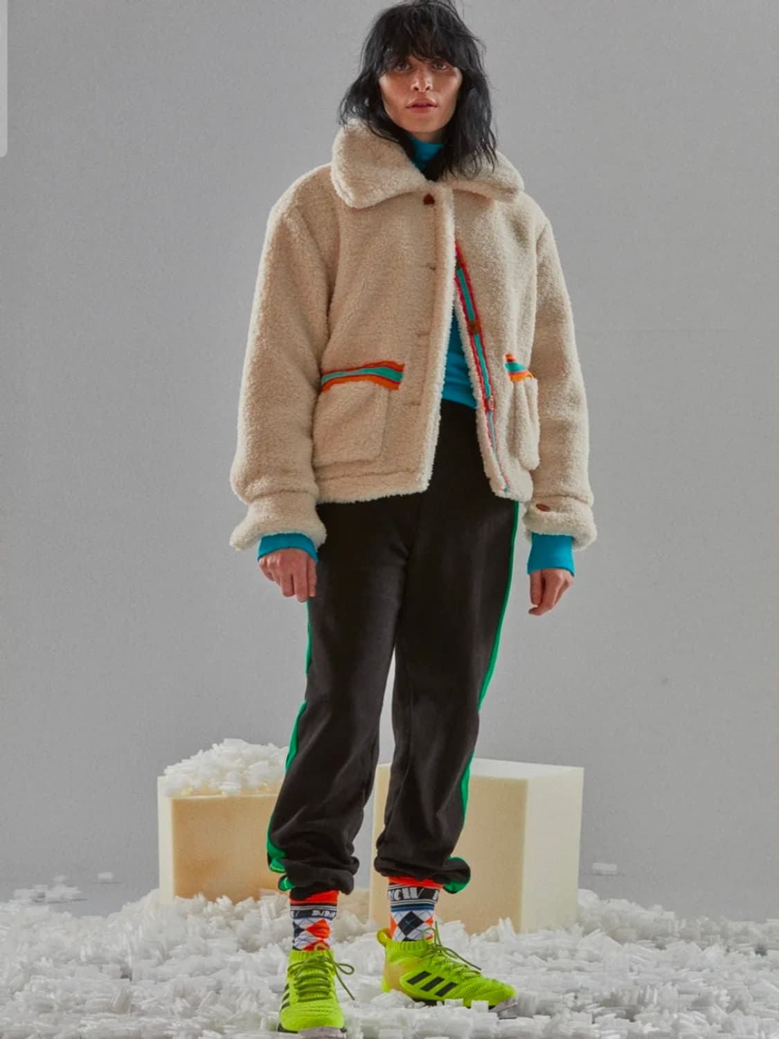 미미카위(MMCW) 미믹베어 하프 자켓 Free 상품이미지2