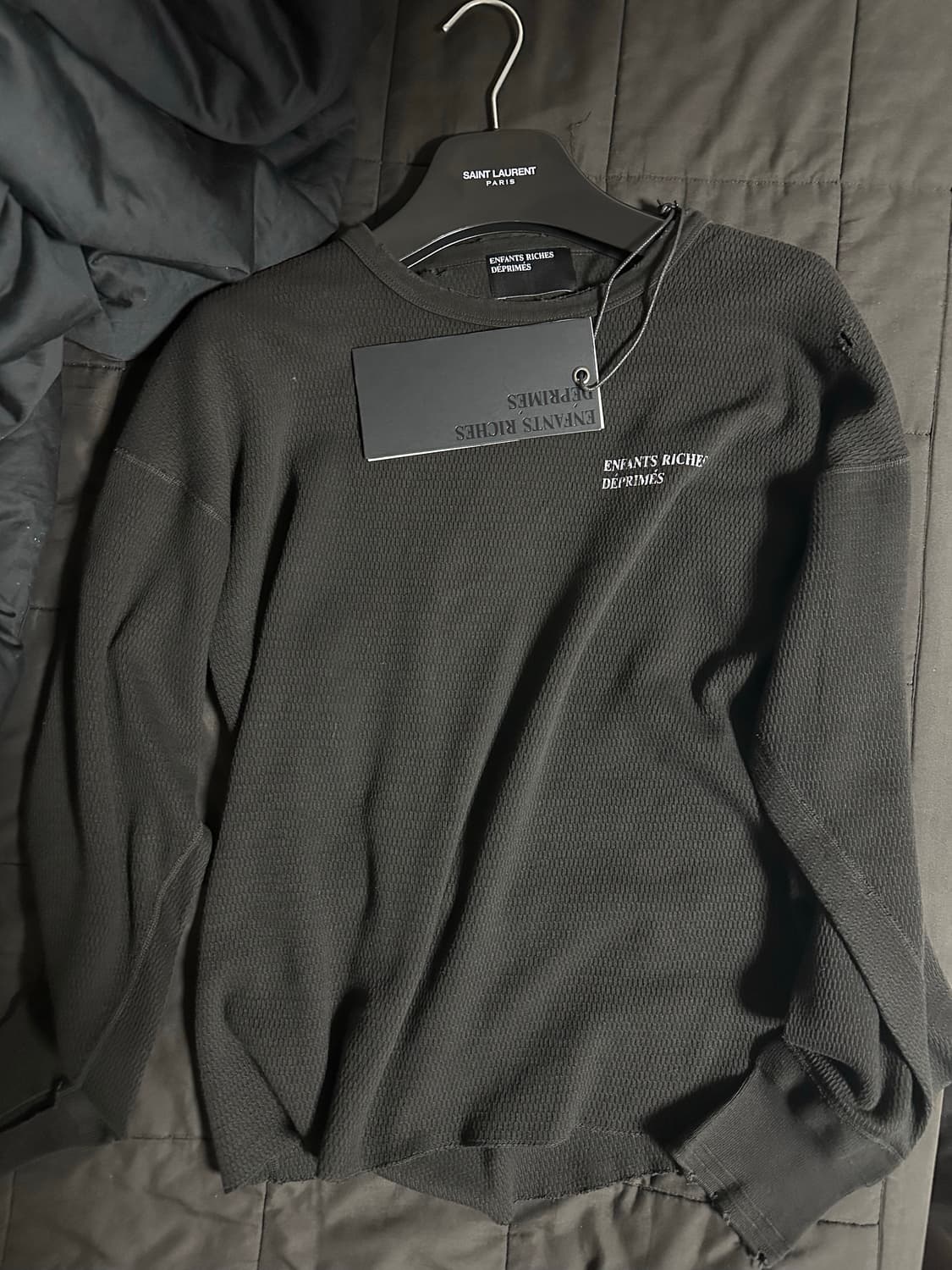 앙팡리쉬데프리메 디스트레스 써멀 롱슬리브 상품이미지2