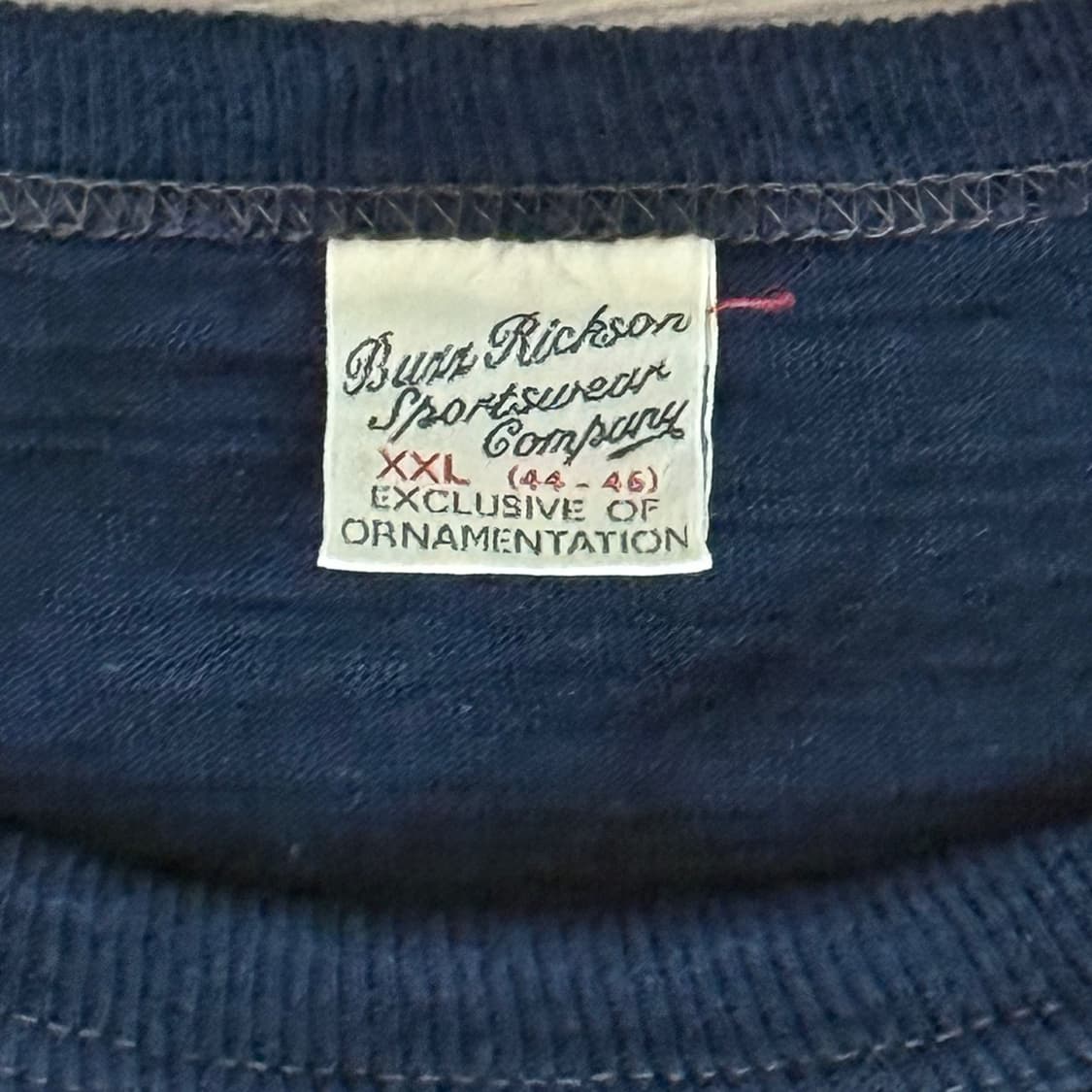 버즈릭슨 티셔츠 네이비 XXL 444th Bomb SQ 상품이미지3