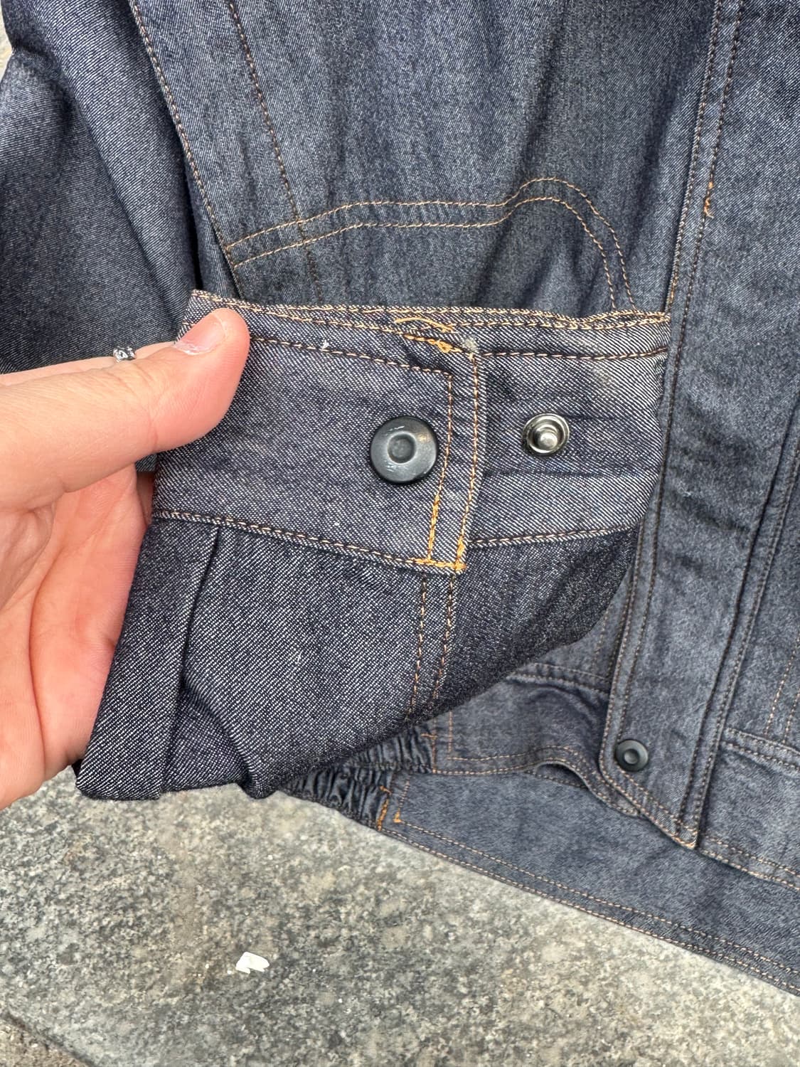 Homme Libre 멀티포켓 데님 봄버자켓  상품이미지5