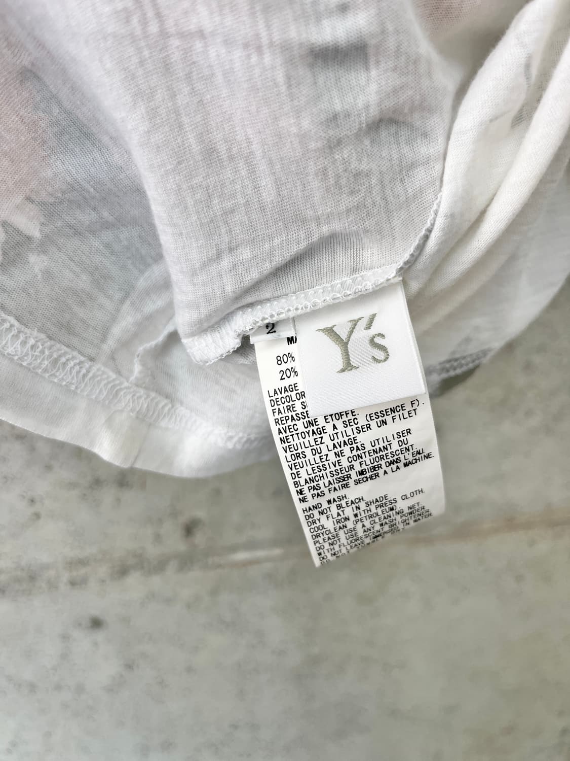 Y's 그래픽 티셔츠  상품이미지6