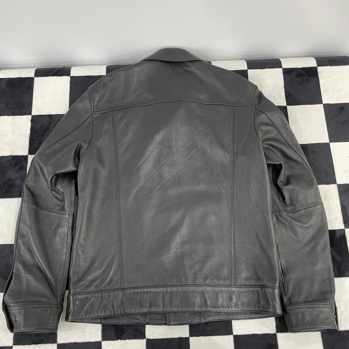 TNGT 레더 트러커 자켓 L 상품이미지3