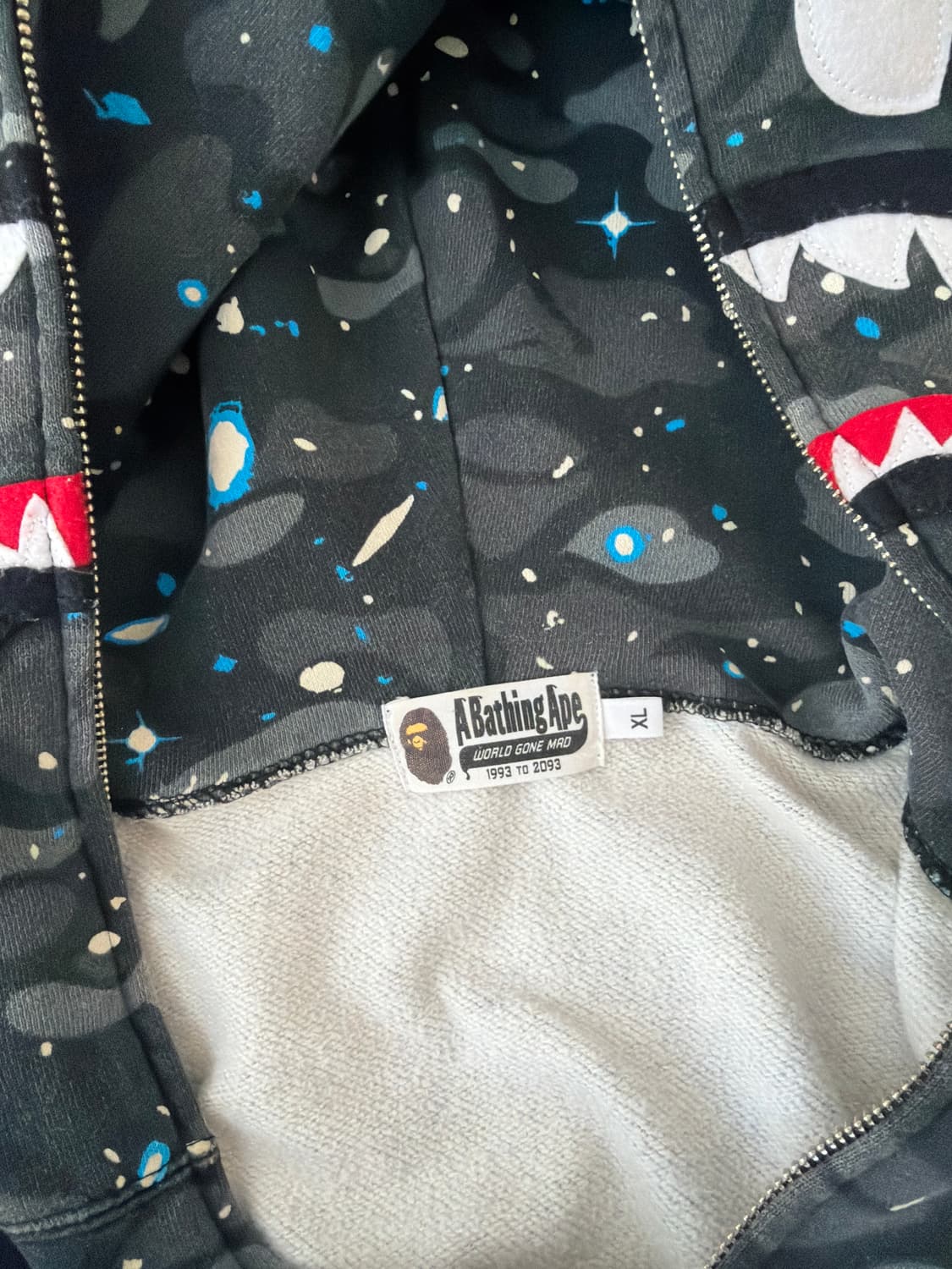 베이프 스페이스 야광 XL 상품이미지3