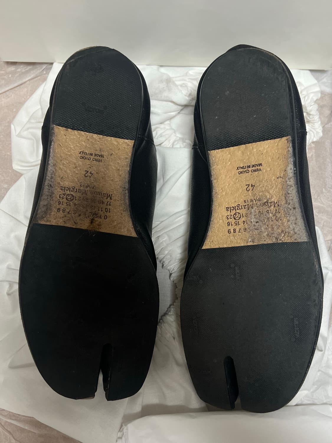 (42) 메종 마르지엘라 타비 바부슈 블랙 상품이미지3