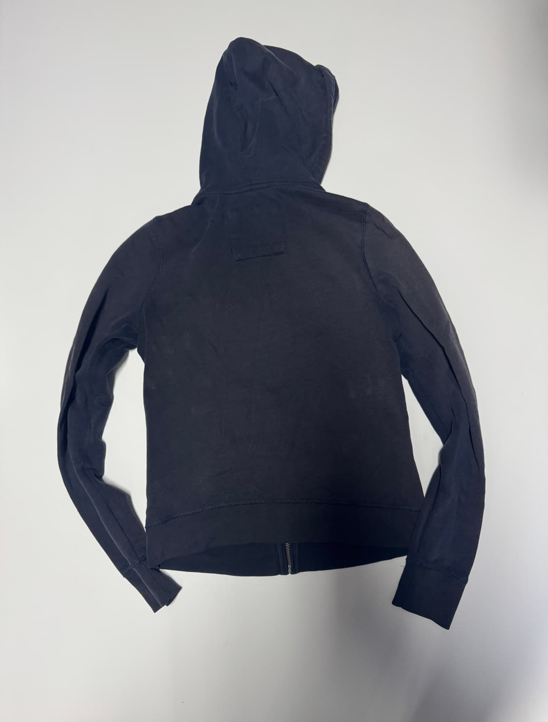 여성 홀리스터 서프 클럽 스펠로고 후드집업 네이비 상품이미지2