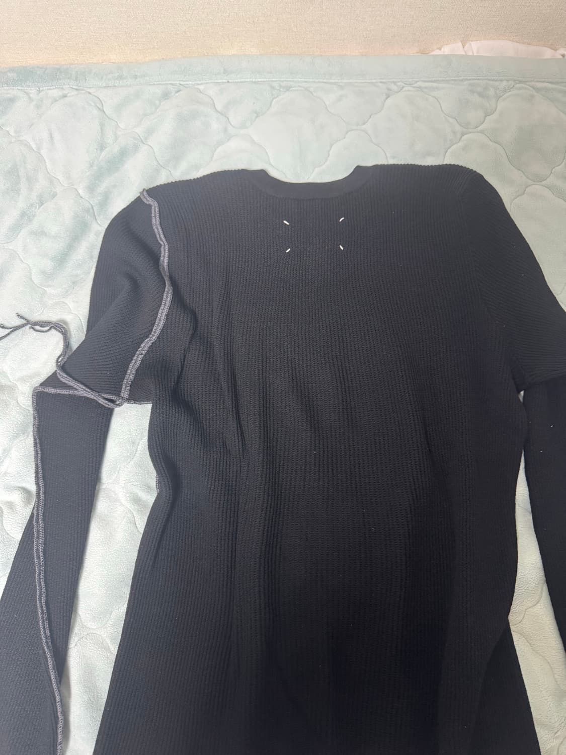 마르지엘라 18aw 헨리넥 울 니트 상품이미지3