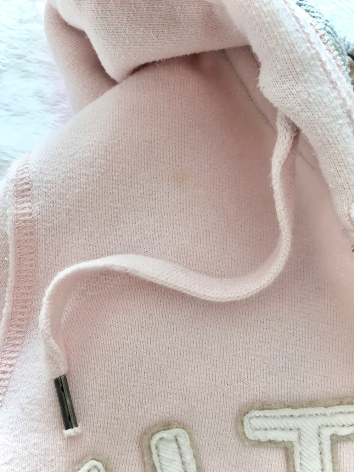 [가격제시] 아베크롬비 베이비핑크 로고 레터링 후드집업 핀터레스트 갸루 상품이미지6