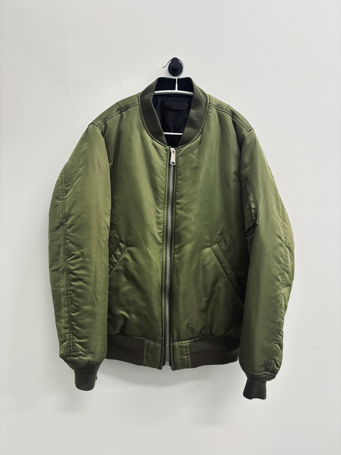 프론트로우 & 인스턴트펑크 리버시블 램스킨 MA-1 자켓 상품이미지4