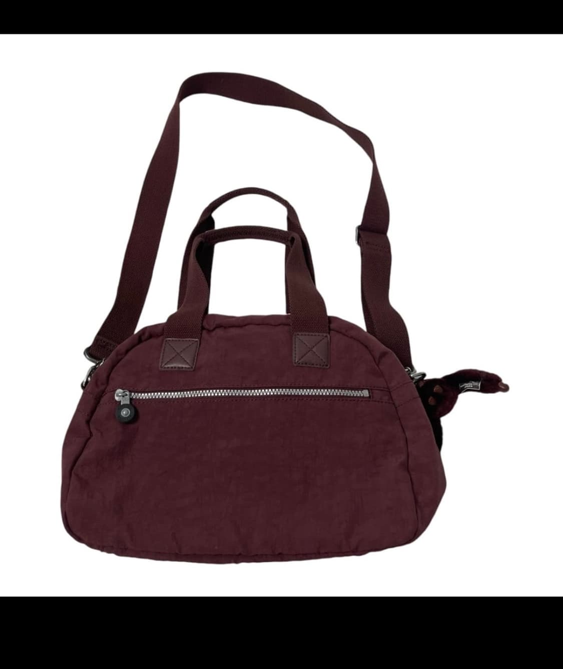키플링 빈티지 투포켓 버건디 레드 마룬 와인 크로스백 가방 상품이미지2