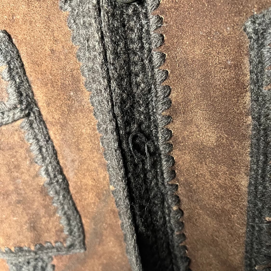 [VTG] 빈티지 크로쉐 스웨이드 베스트 상품이미지4