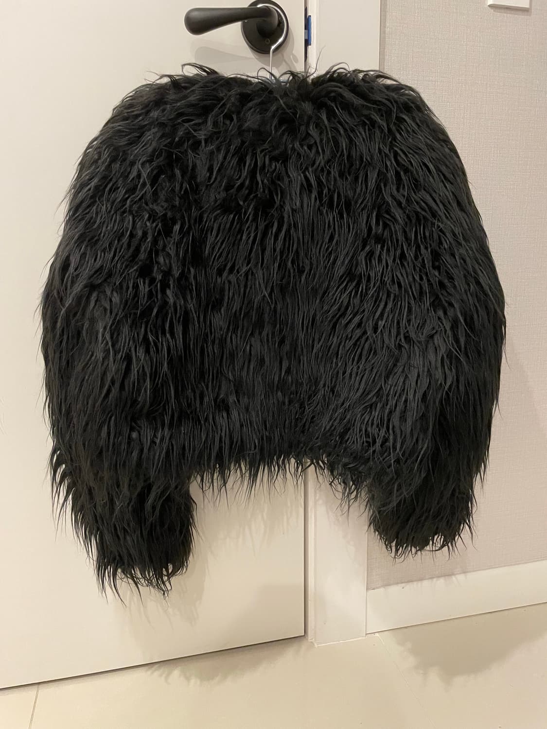 604서비스 FUR JACKET WITH ARMY PATCH IN BLA 상품이미지6