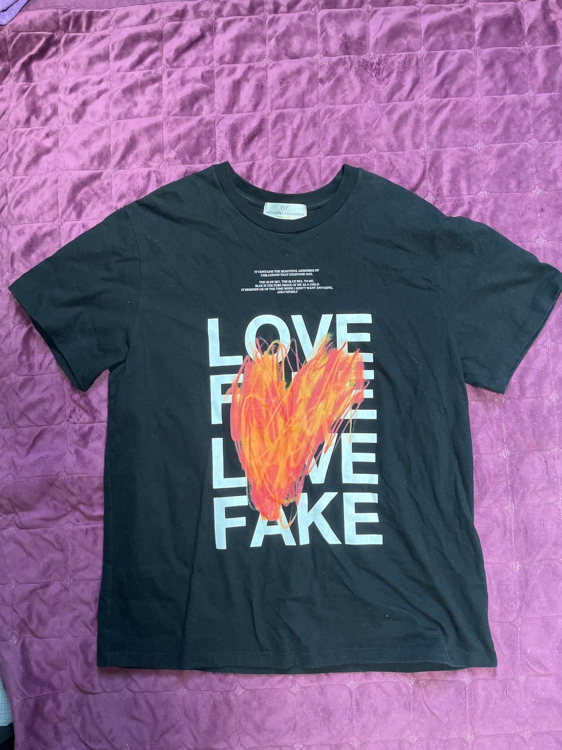 My deepbluememories 반팔 상품이미지1