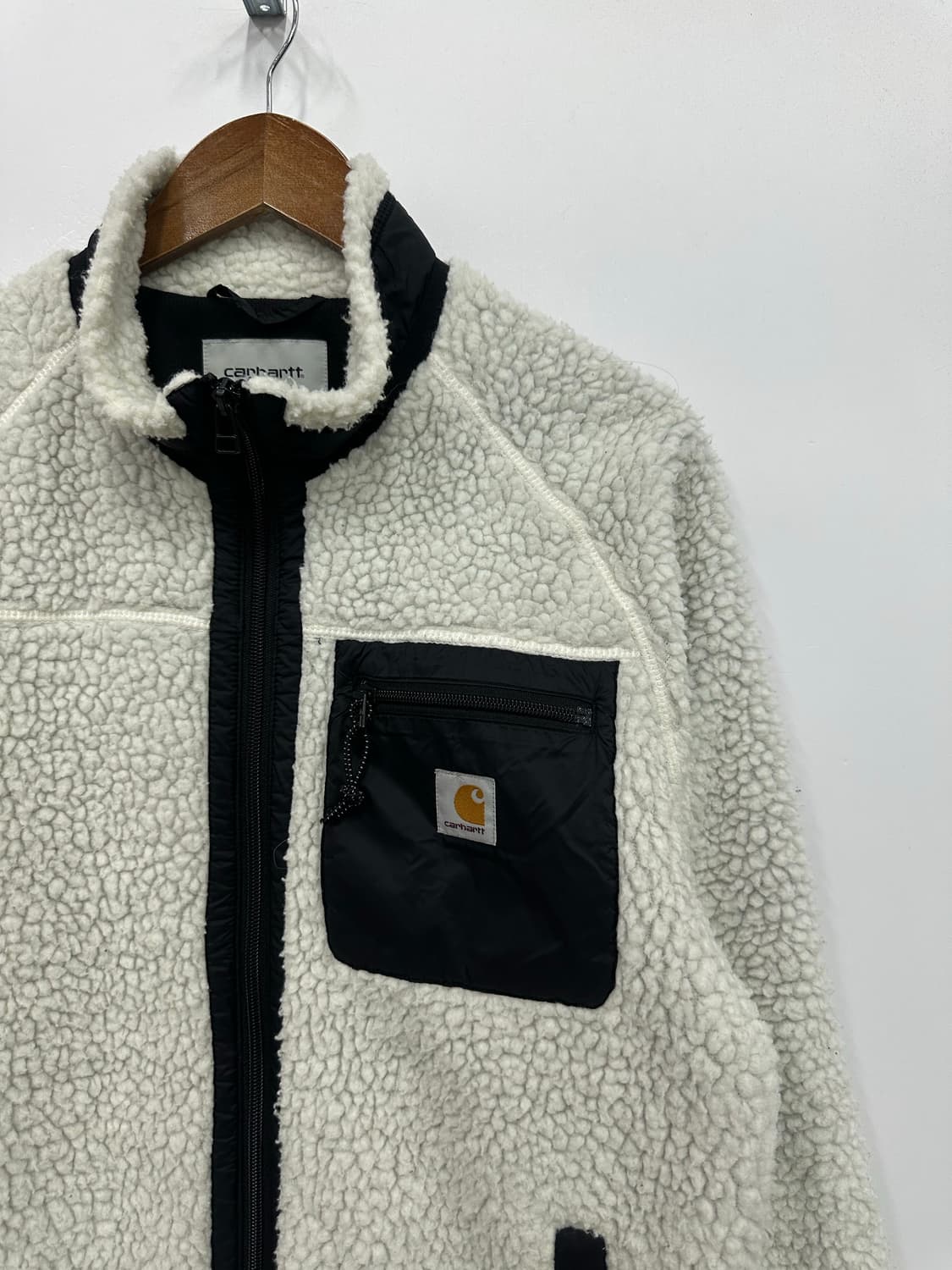 칼하트 아이보리 뽀글이 플리스 상품이미지3