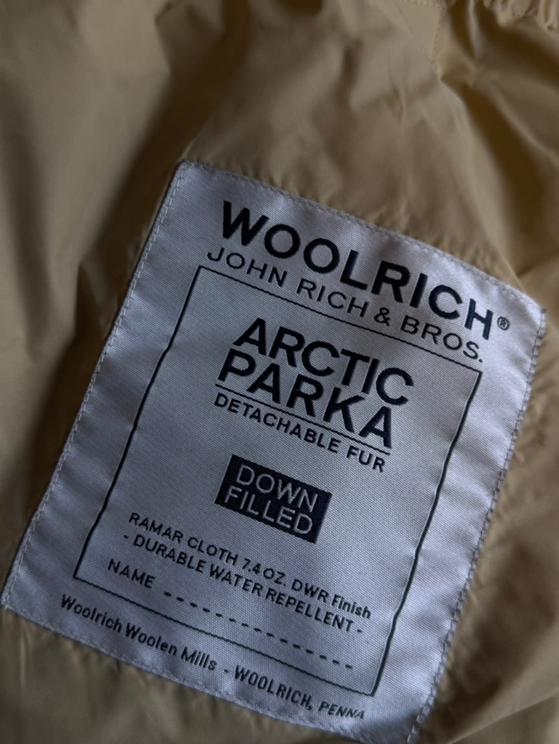 울리치 아크틱 파카 100  상품이미지5