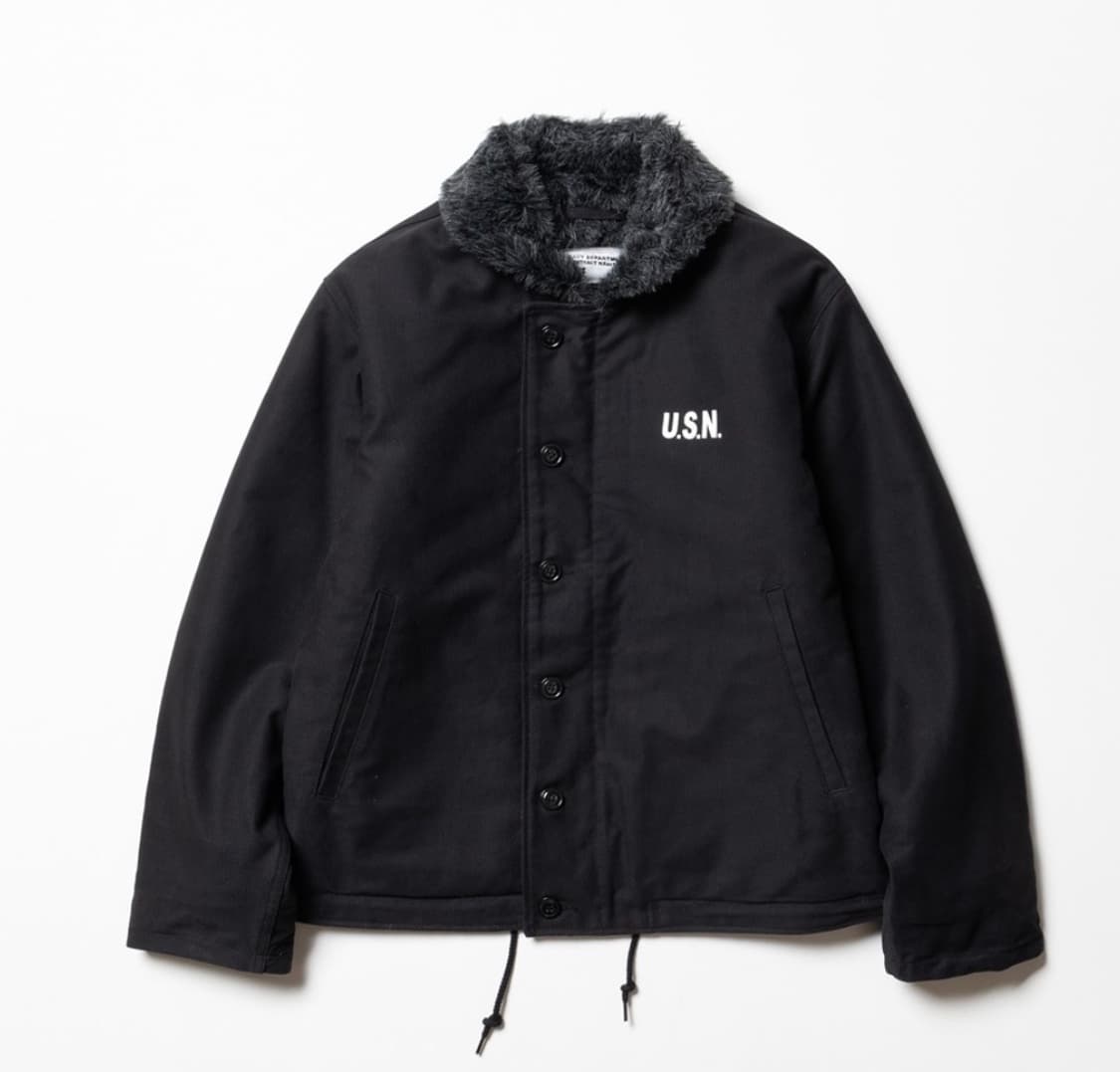 YMCL KY USN N-1 덱자켓 (블랙, 38) 상품이미지1