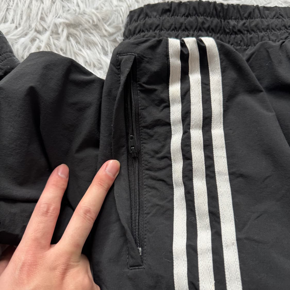 ADIDAS 일본빈티지 나일론 트랙팬츠 아디다스 나일론팬츠 M 29 상품이미지10