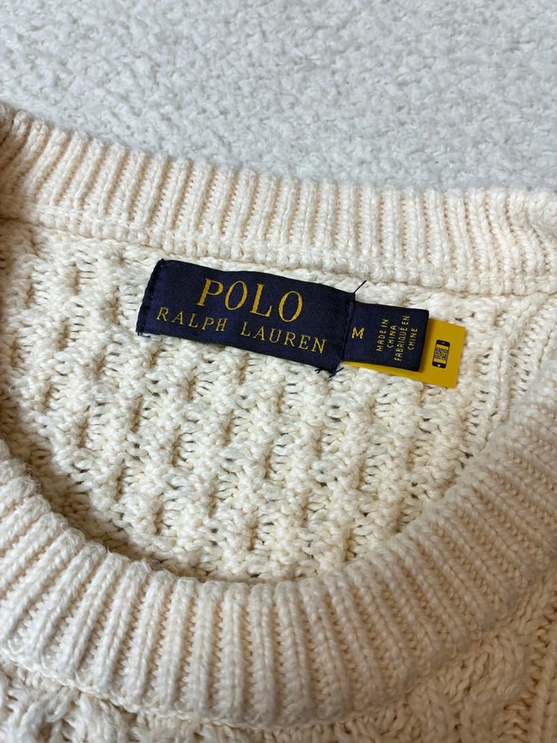 폴로 랄프로렌 큐알 피셔맨 스웨터 니트 PN7019 상품이미지5