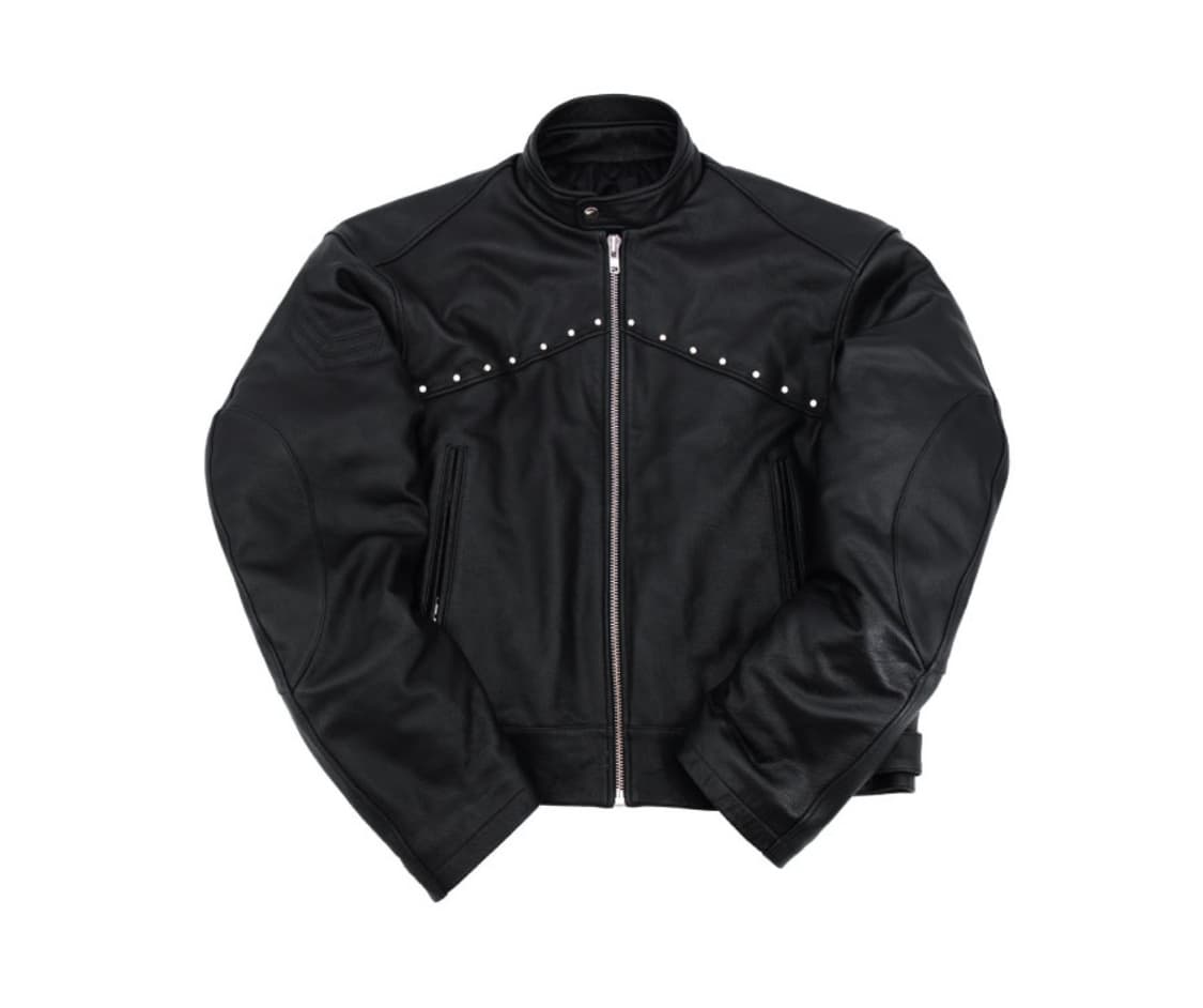 선데이오프클럽 소가죽 레더 자켓 봄버 Sundayoffclub 상품이미지1