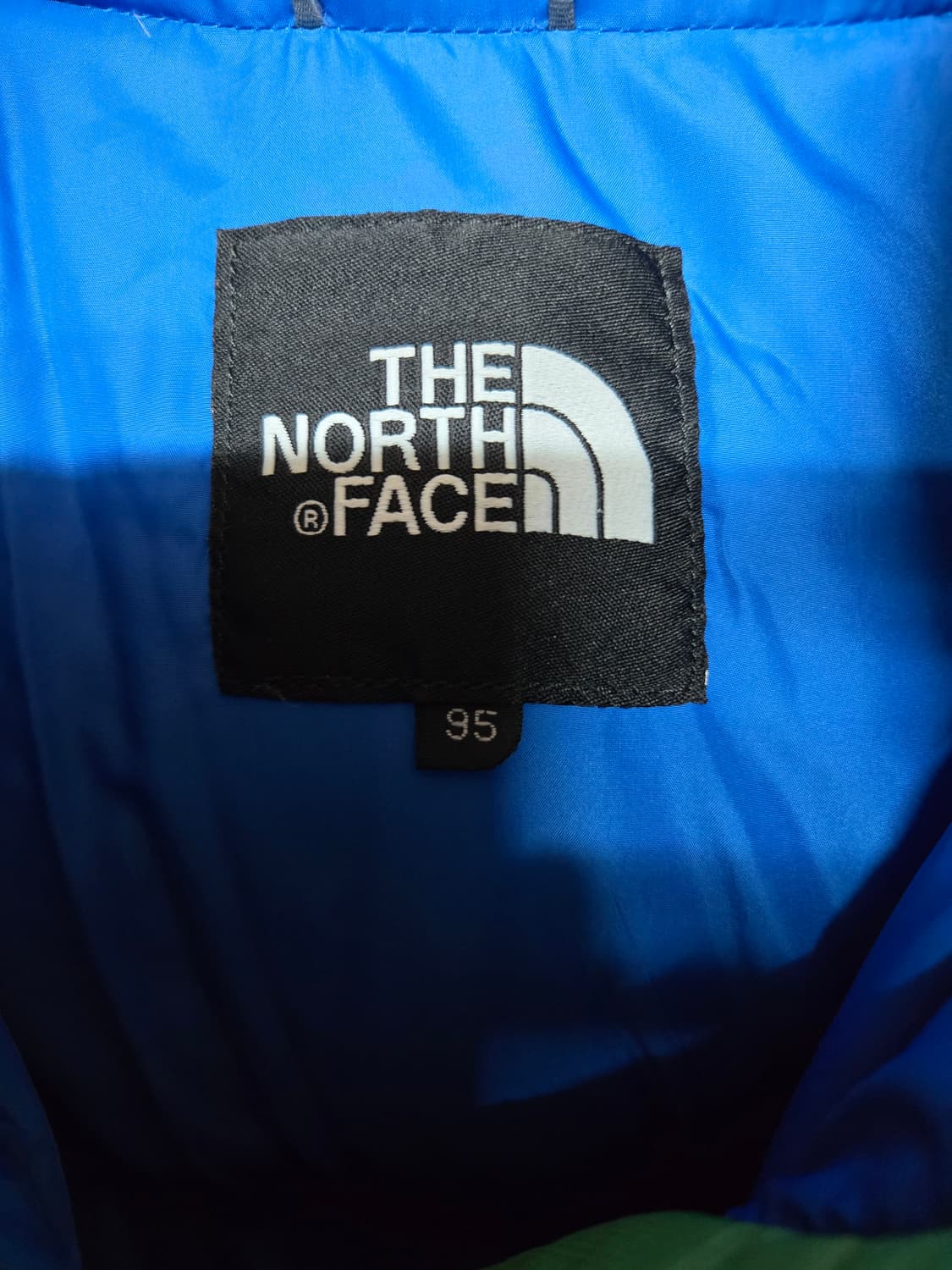 노스페이스 700 눕시 패딩 블루/그린95 상품이미지9