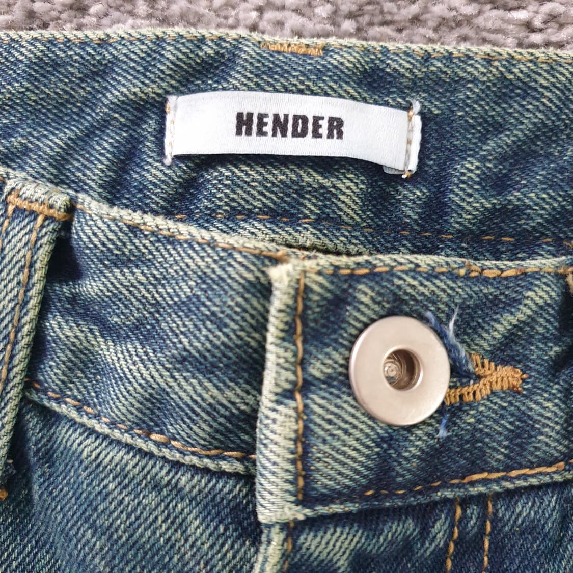 HENDER 데님 팬츠 상품이미지5