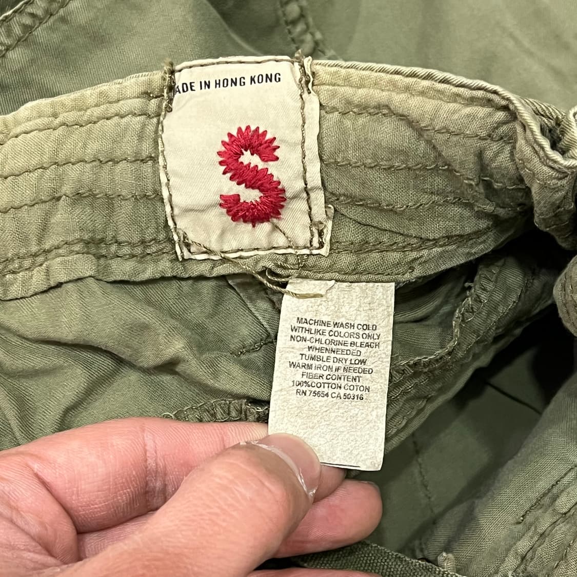  아베크롬비 벨티드 카고 팬츠 y16197 상품이미지9