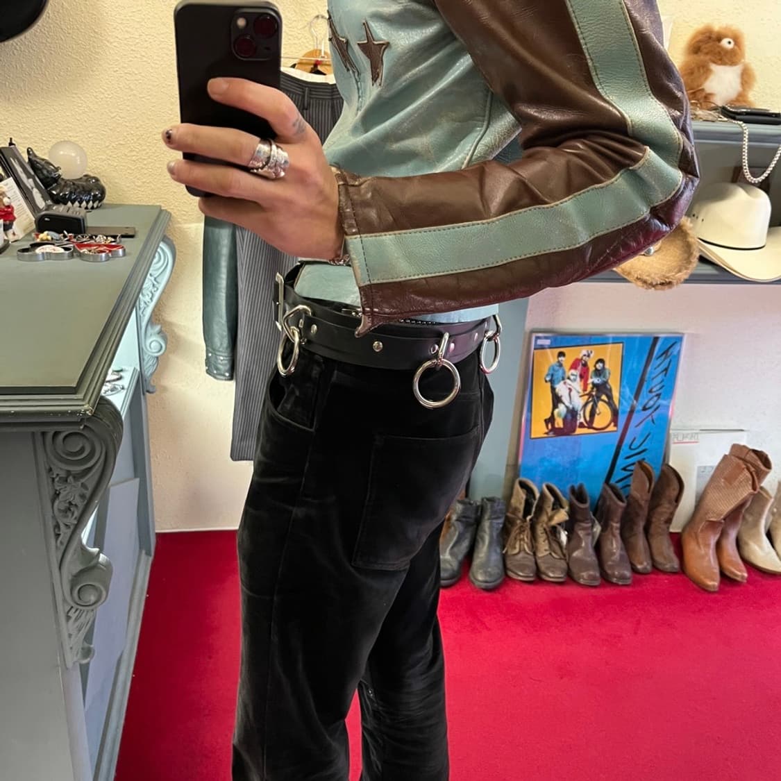 PUNK RING STUDDED BELT 상품이미지5