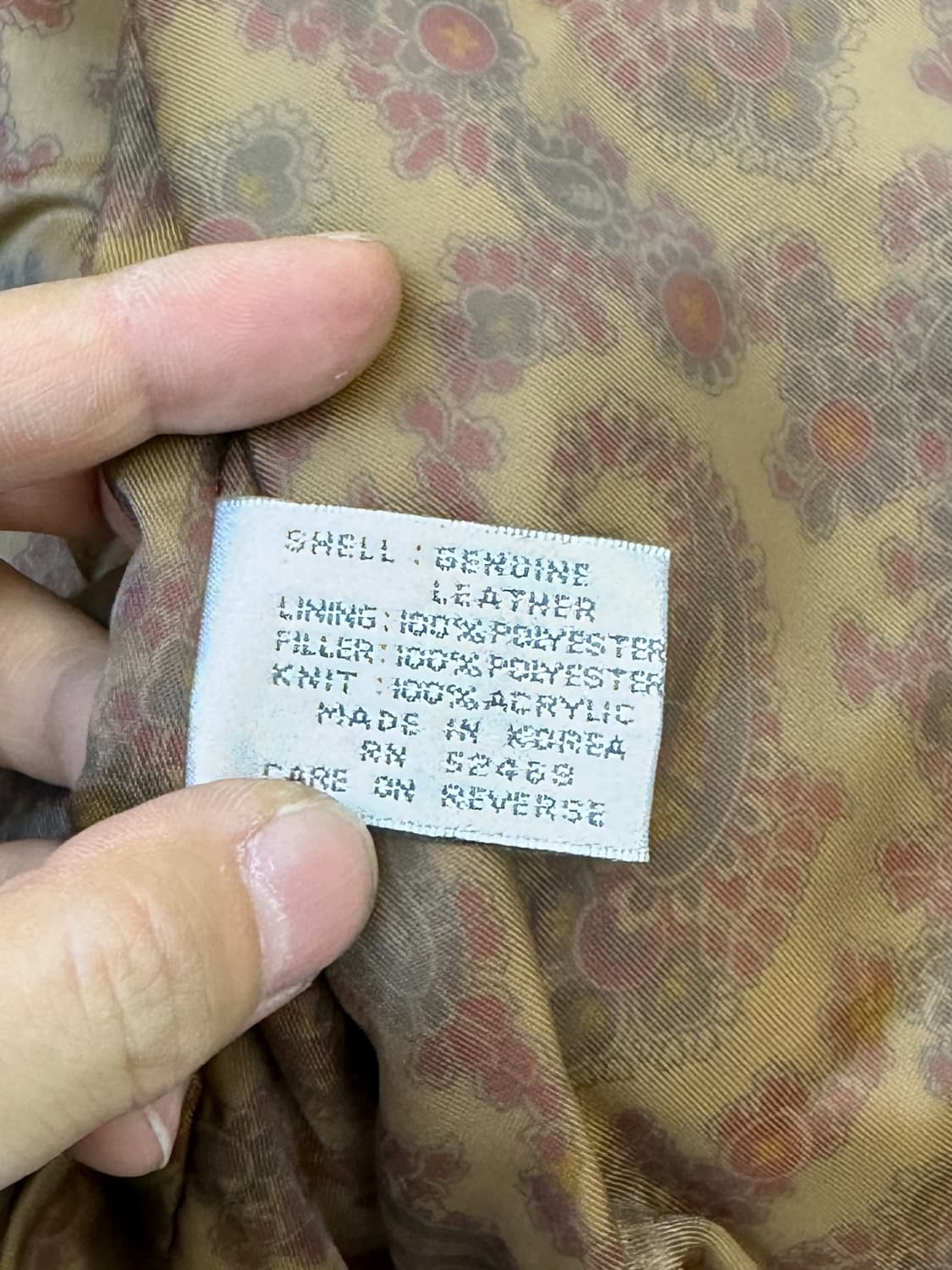 오메가 조지타운 훌스 스웨이드 봄버 상품이미지6