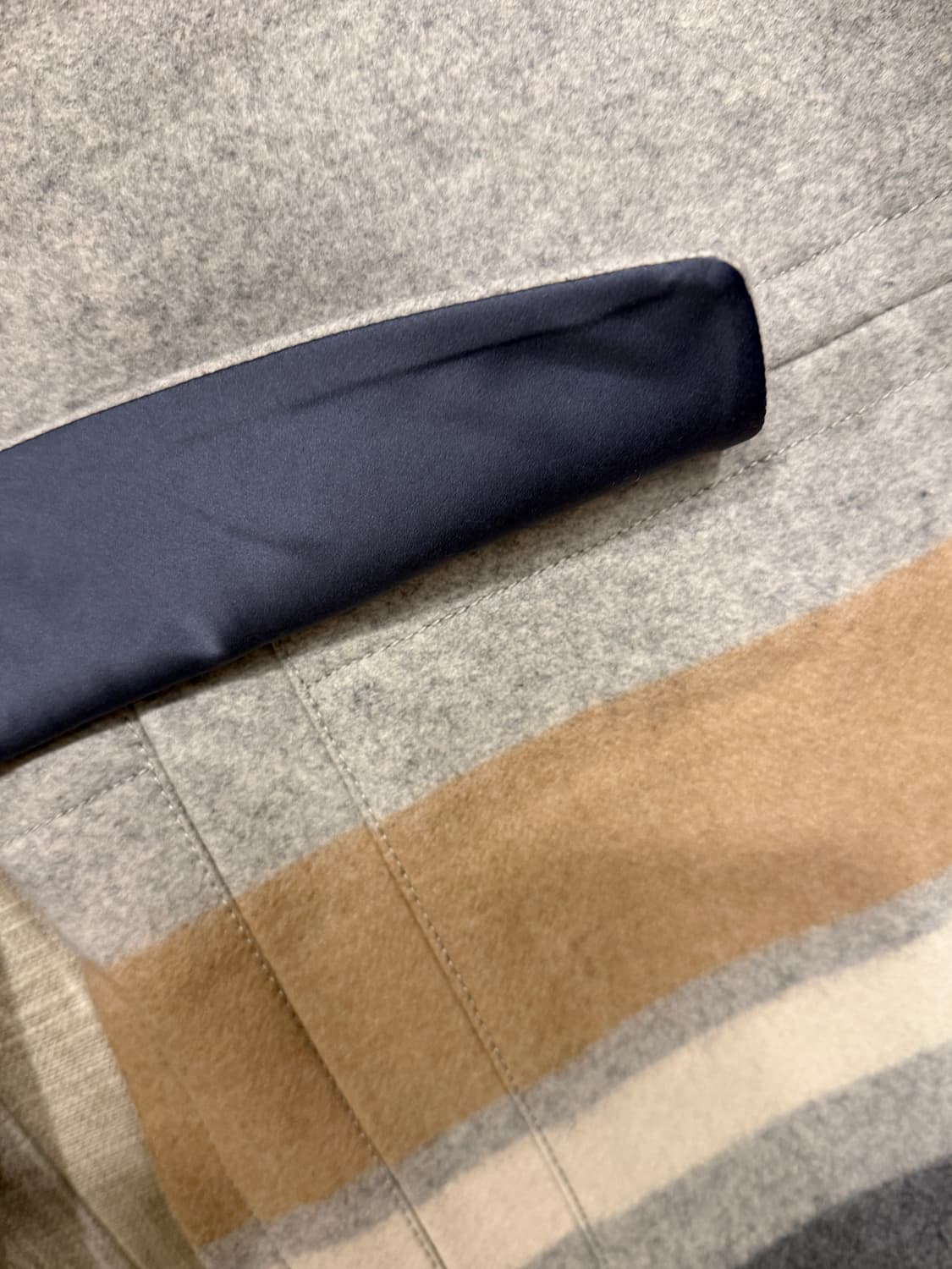 클럽모나코 이탈리안 울 코트 S 그레이 상품이미지4