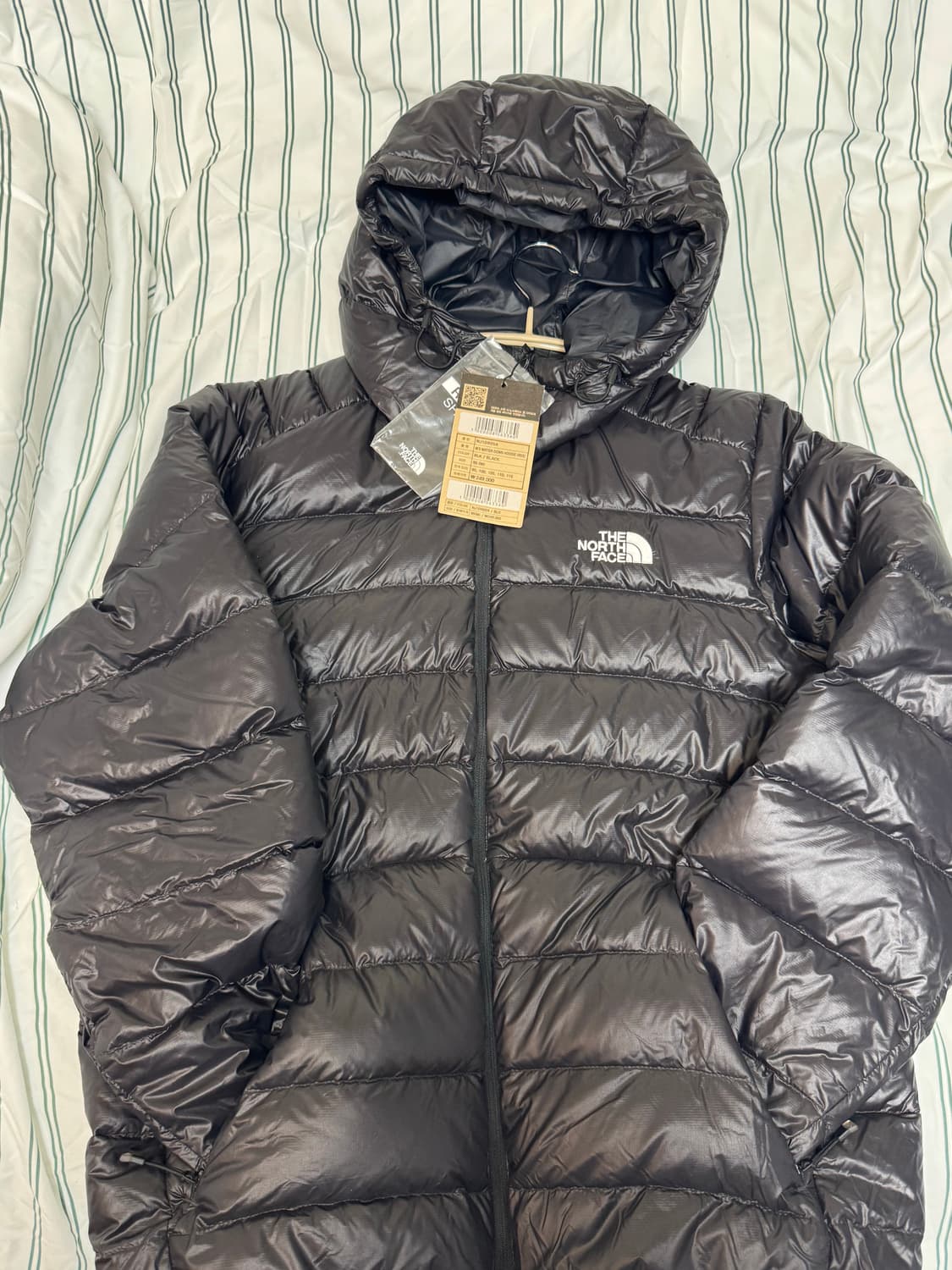 노스페이스 마티에르 EX RDS 다운 후디 블랙 상품이미지1