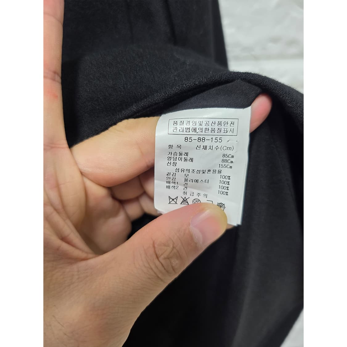 택포) S 지고트 블랙 여성 자켓  상품이미지3