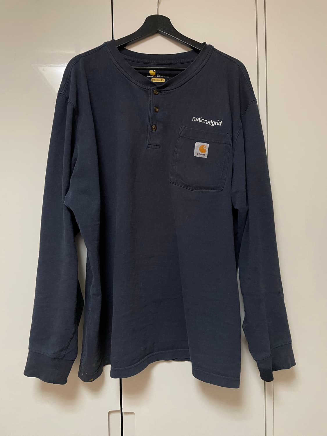 칼하트 헨리넥 롱슬리브 XL 상품이미지1