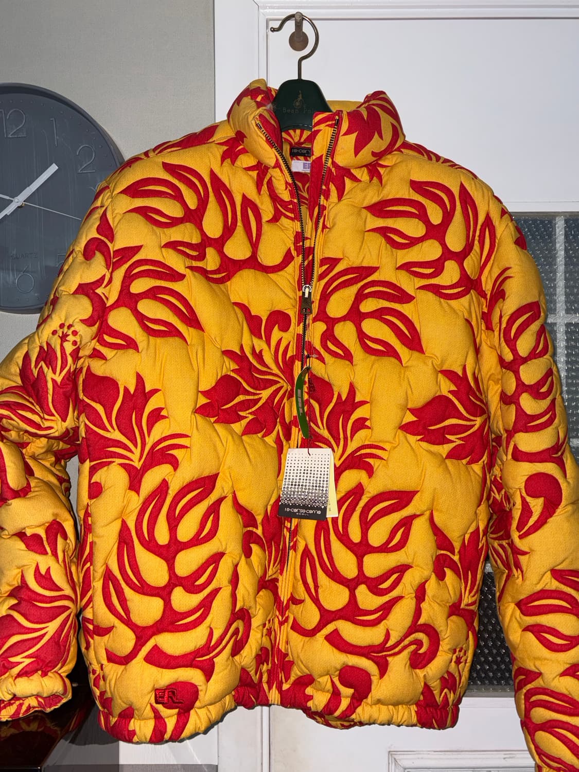 ERL 하와이안 패턴 패딩 상품이미지1