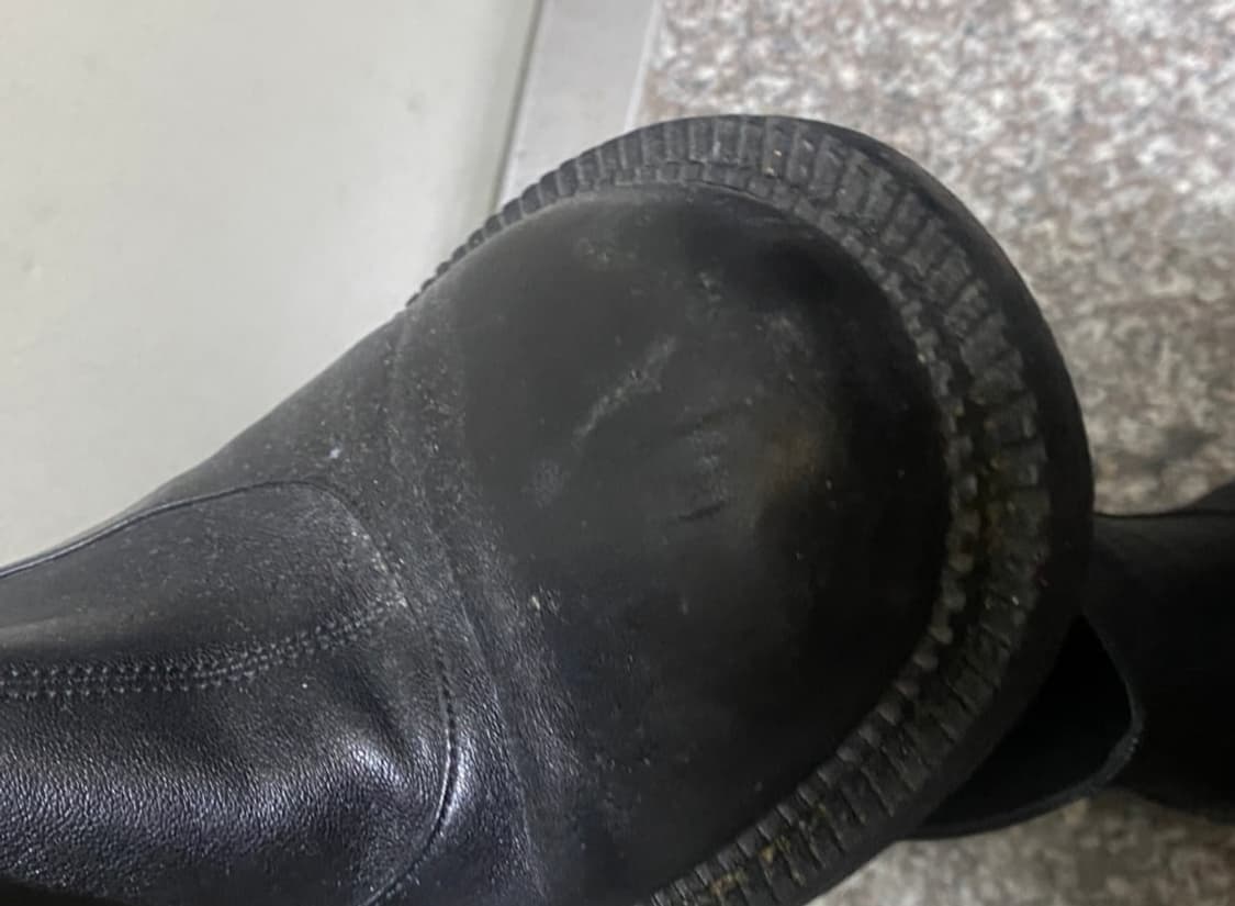 마르지엘라 청키 힐 앵클 부츠 상품이미지4