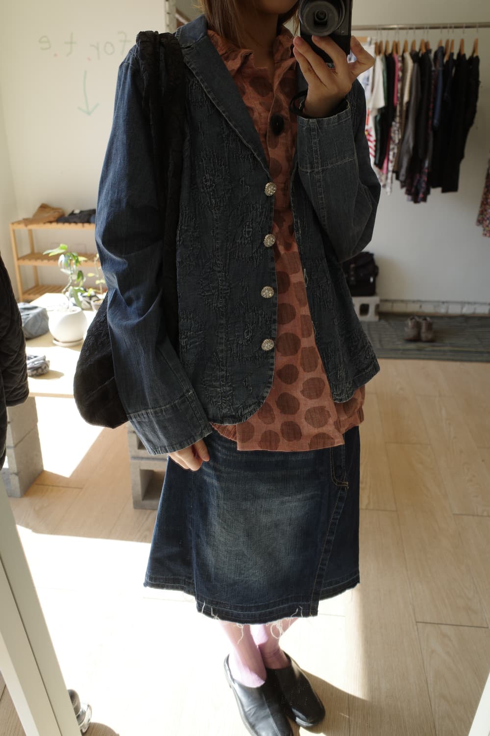 니코앤드 비대칭 스커트 상품이미지5